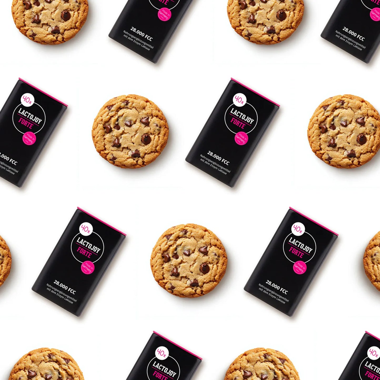 LactoJoy Forte - 28.000 FCC - 40 Laktase-Kapseln