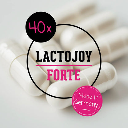 LactoJoy Forte - 28.000 FCC - 40 Laktase-Kapseln