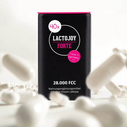 LactoJoy Forte - 28.000 FCC - 40 Laktase-Kapseln